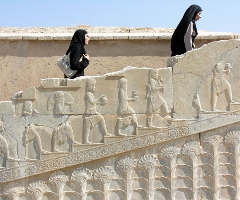 Persepolis Iran finger of the Karpaz Peninsula points to Syria.