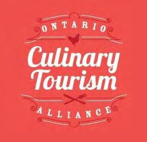 Culinary tourism sector development Joined Ontario Culinary Tourism Alliance to