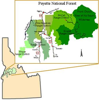 WHY COME TO IDAHO AND THE PAYETTE NF?