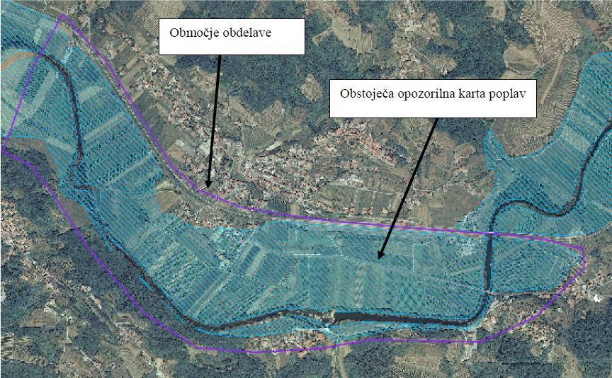Karta poplavne nevarnosti v Mestni občini Nova Gorica V Mestni občini Nova Gorica stanje poplavne nevarnosti ob reki Vipavi močno omejuje prostorski razvoj.