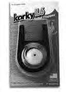 1087K Korky Flapper 54BP - blister package 12 1087KP Korky Plus Red