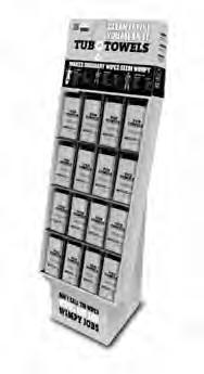 TW90 1 display TW01-CS Clip Strips 2 strips with 6 boxes of 10 pouches in 1 display each TW01-GR Gravity Feed Box 100 foil pouches
