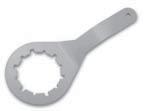 Sizes, 1/2, 3/4, 1-1/4, 1-1/2, 2. Bright plated malleable iron. 1167 Radiator Spud Wrench 15.