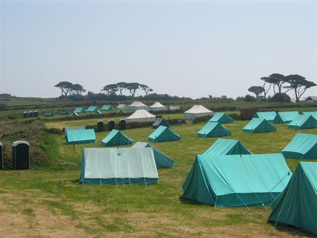 Guide to Scillies Campsites Camp