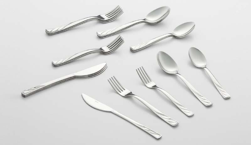 This elegantly designed cutlery set is perfect for any event, formal or casual--whether it is a family dinner to hosting a special gathering. This set is as versatile as it is classy and practical.