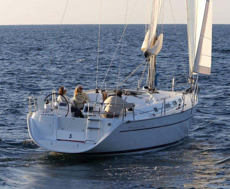 Our Fleet Beneteau Cyclades 39.3 Price 59.