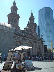 Religion Santiago's Metropolitan Cathedral Main article: Roman Catholicism in Chile Most of Chile's population is Catholic and Santiago is no exception.