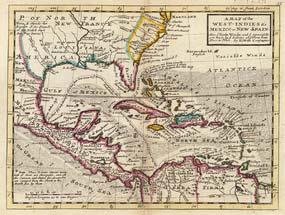 History of Cuba http://en.wikipedia.org/wiki/history_of_cuba Map of the West Indies, Mexico and "New Spain" with Cuba in the center drawn by Herman Moll in 1736. independence.