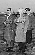 The 1940 Constitution President Carlos Prío Socarrás (left), with US president Harry S. Truman in Washington, 1948. In 1940, Cuba had free and fair elections.