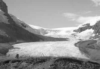 When Glaciers Melt Some glaciers melt, or recede (ree-seed), and eventually disappear. Glaciers recede when the weather gets warmer or less snow falls.