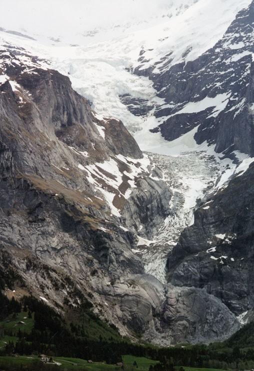 The Kinds of Glaciers Valley Glaciers Confined within high mountain valleys Long, narrow tongues of ice Much