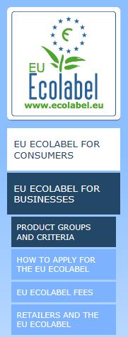 Website Updates (Fees) EU Ecolabel Fees (May 2016) Whenever changes to the National EU Ecolabel Fees Structure established by each of the EU Ecolabel Competent Bodies is made, those modifications are