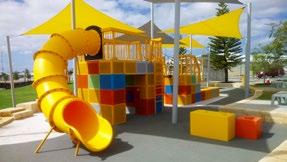 PARKS AND LEISURE AUSTRALIA (WA) AWARDS OF EXCELLENCE 2018 11 BUILDING BLOCK PARK EPCAD Building Block Park is a condensed yet stimulating and innovative play space located