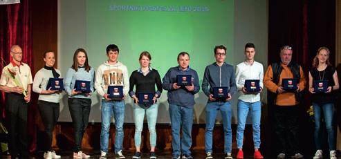 aprila 2016, za športnika leta 2015 izbrali Denija Kožula (na zgornji fotografiji na sredini), člana Namiznoteniškega kluba Logatec, ki je lani med drugim na evropskem prvenstvu osvojil 1.