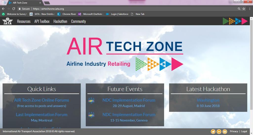 6. Your NDC Resources 1. AIRTechZone Demonstrate your leadership - Connect to AIR Tech Zone!