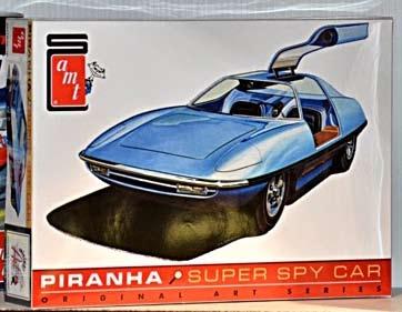 ihobby Expo Random Inspiration... Man from U.N.C.L.E. Spy car rides again as the Piranha Super Spy Car.
