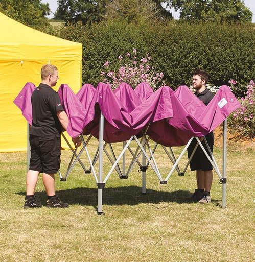 We offer four grades of frame strength for you to choose from, please ask yourself the following questions when choosing between our range of gazebos: USE FUNCTIONALITY How often and what do you