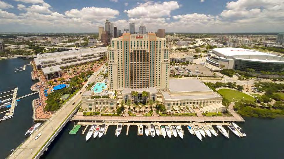REPRESENTATIVE ENGAGEMENTS & CASE STUDIES Marriott Tampa Waterside Property: Marriott Tampa Waterside Location: Tampa, FL Keys: 717 guestrooms Built: 2000 Client: Host Hotels & Resorts Situation