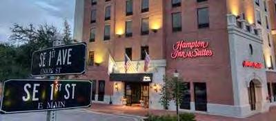 attractive purchase price Disposition Hampton Inn & Suites Gainesville Downtown Location: Keys: Client: Scope of Work: Gainesville, FL 124 keys Ashford Hospitality Trust Represented