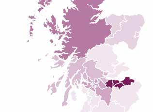 Regions Visited Top towns visited Edinburgh Glasgow Inverness Top regions