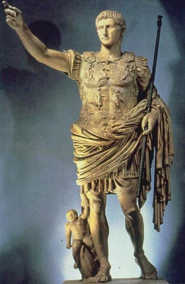 Spear Bearer, a famous Greek statue SIMILARITIES: *Contrapposto pose *Idealized proportions showing