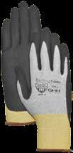 18-gauge blended cut-resistant fiber knit Oil & waterproof double-dipped PCT nitrile palm Unbeatable grip in dry or wet/oily conditions C5220 Sizes S-XL GARDWARE 5245 13-gauge ANSI 4 SIF blended