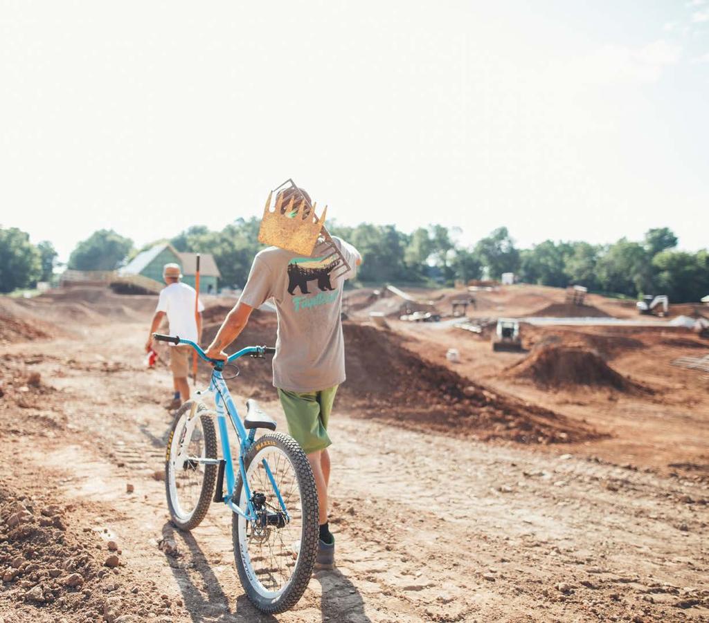 Alpine Hills Bike Park What is a Bike Park? A Bike Park is a bike-specific recreational facility. They include a series of progressive-based elements (i.e. pumptrack, flow trails, skills areas) that are designed for skills building and recreation.