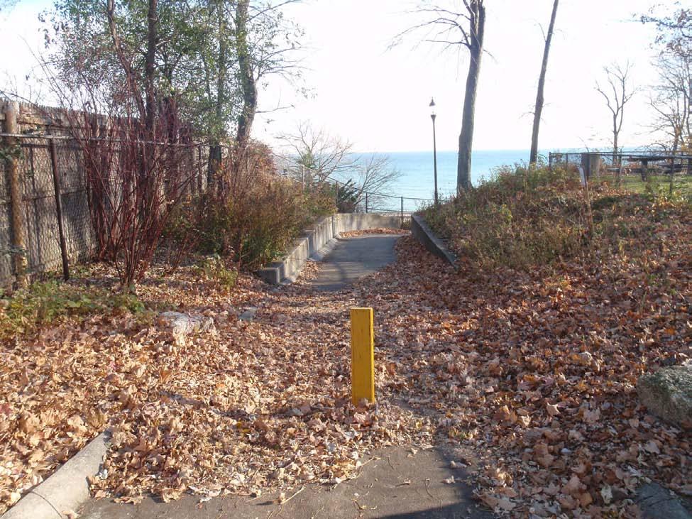 ITEM: MAPLE STREET PARK ACCESSIBLE ROUTE ADA GUIDELINE: 4.6.2, 4.1.2(1), 4.3, 4.8.