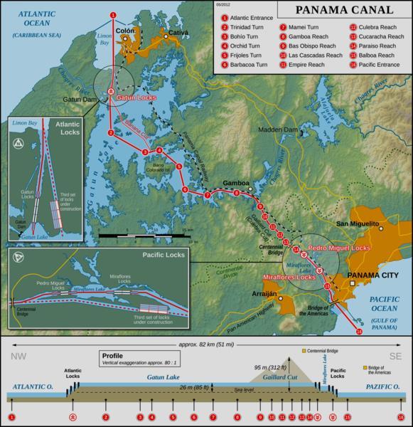 TQ E. Panama Canal The U.S.