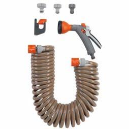 4647-20 SPIRAL HOSE SET Ideal for watering plants on