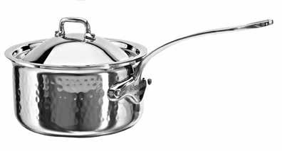 Saucepan M élite M cook hammered, to cook and serve.