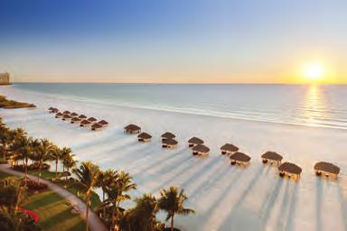 Visit one of the pristine beaches on Florida s Paradise Coast and you ll relax and play on powdery, sugar-white sands framed by inviting turquoise and blue waters.