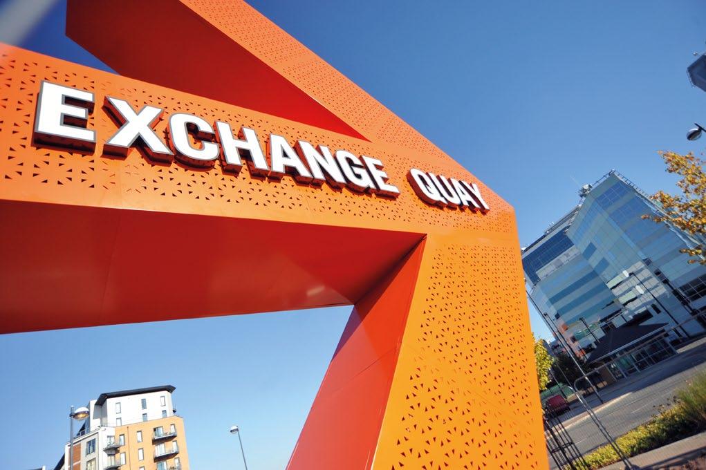 EXCHANGE QUAY IS ONE OF GREATER MANCHESTER S LANDMARK OFFICE SCHEMES, A PLACE THAT PROGRESSIVE BUSINESSES CALL HOME.