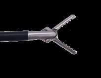 Modular Instruments Graspers SHAFT Diameter: 5mm TIP HANDLE 96-1008R 96-1008R-45 Tenaculum Forceps, Traumatic, 1x1