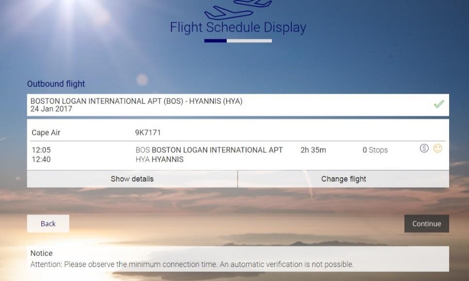 flight. Please verify with ID AGREEMENTS for passenger type restrictions.