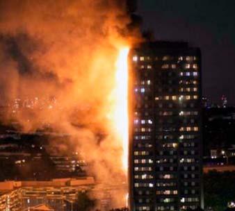E enjte 15 Qershor 2017 BOTE & RAJON - 13 Ekspertët: Dyshime për shkëndija elektrike Londër, zjarr në një godinë 27-katëshe, 6 të vdekur, 70 të plagosur jë zjarr gjigant, që Npërfshiu një bllok