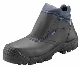 Cofra Welder welding shoe Technical description: Material: water-repellent grain leather, SANY-DRY lining, PUnitrile sole resistant to 300 C, Plastic cap and plastic sole.
