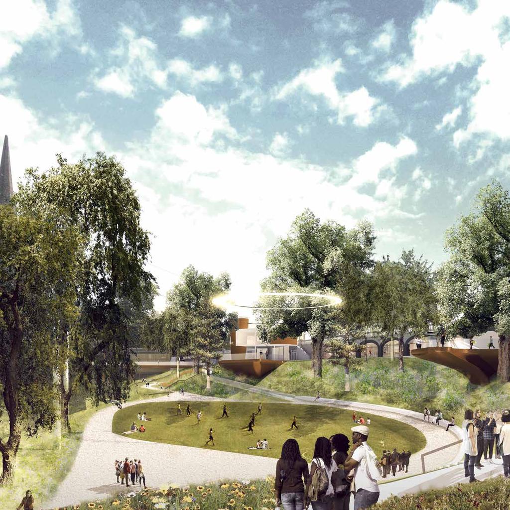 Aberdeen City Centre Masterplan Union Terrace Gardens Broad Street (2017) Transformation of city centre street into a pedestrian-priority, event-ready space 3.