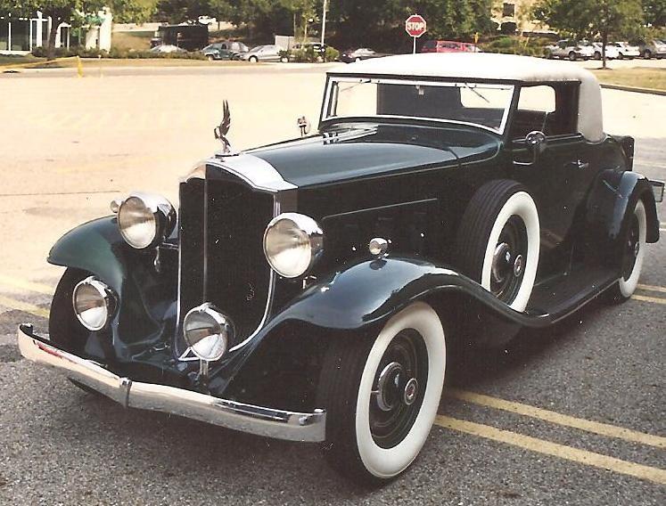 and black. As they talked further about the car, Brownie said that his Packard was green until he repainted it.