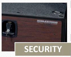 MS SERIES FOR SUVS SECURITY All SUV storage drawer units are equipped with keyed, compression t- lock handles to help protect valuables.