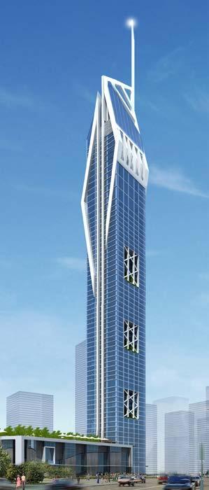 VII. The Circle Business Tower Location: Dubai Height: 330m No. of Floors: B + G + 65 Plot Size: 131,000 sq.ft.