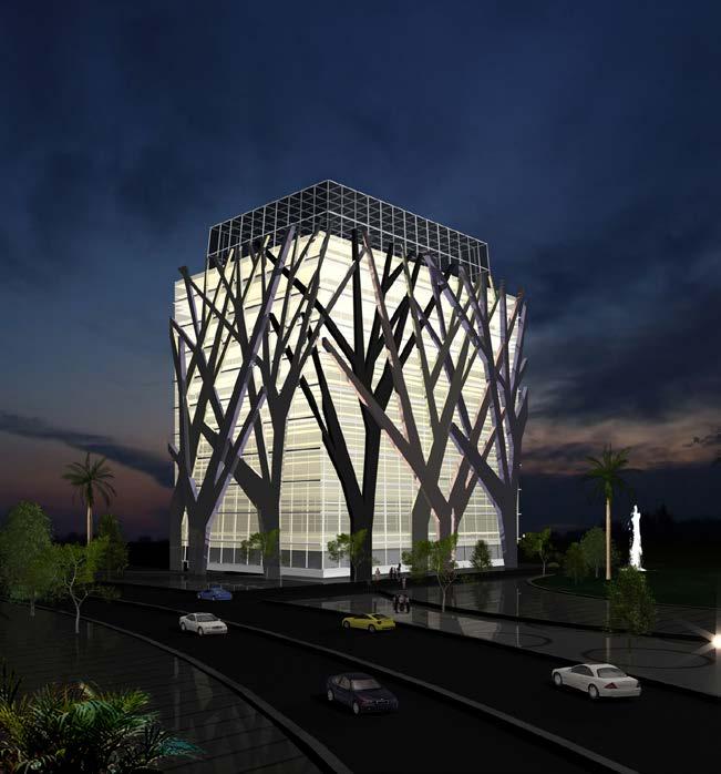 XXXV. Oscar Residence Location: Dubai No. of Floors: 2B + G + 10 Status: Design Concept Plot Area: 18,600 sq.ft.