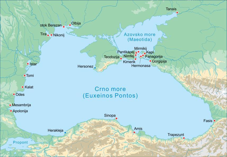 I tada je isto slijedila ekspanzija Grka prema zapadnom Sredozemlju i u crnomorske krajeve. Međutim, Fokejci su već na prijelazu iz 7. u 6. st. pr. Kr.