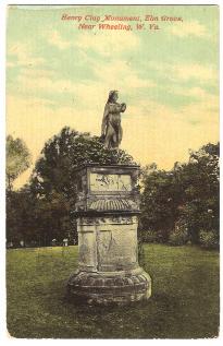 monuments. August Leimbach of St. Louis sculpted the 10-foot-tall figures.