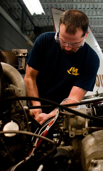 The lowest 10 percent of aircraft mechanics earned less than