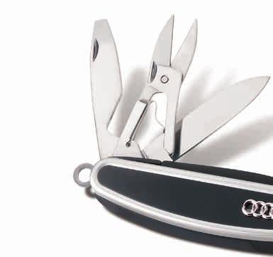 Having this in mind, Richartz and Audi design developed a pocket knife, which