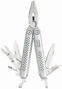 35 x 26 mm Front: 15 x 6 mm Blade: 32 x 8 mm STRUKTURA classic maxi 7 Page 14 15 Tools: large blade, can opener, cap lifter/screwdriver combination, corkscrew, piercer, small blade, scissors, ring,