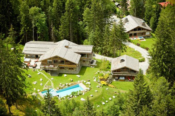 LARGE GROUP VACATIONS Families and friends will enjoy the proximity of the three chalets within a stones throw of each other nestled away in woodland and alongside a beautiful river, the