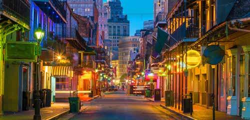 NEW ORLEANS & CARIBBEAN $3699 PER PERSON TWIN SHARE TYPICALLY $5599 NEW ORLEANS FORT LAUDERDALE ST KITTS BAHAMAS ST THOMAS THE OFFER Every day is a party in New Orleans, and every day is a holiday in
