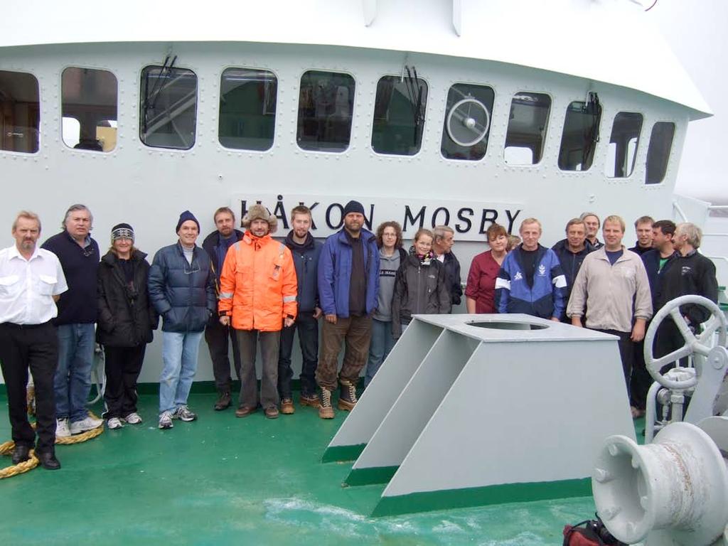 Acoustic tomography experiment in the Fram Strait RV Håkon Mosby 14-18 August 2008 Project Leader: Prof. Stein Sandven, Nansen Environmental and Remote Sensing Center (NERSC)/UNIS Chief scientist: Dr.
